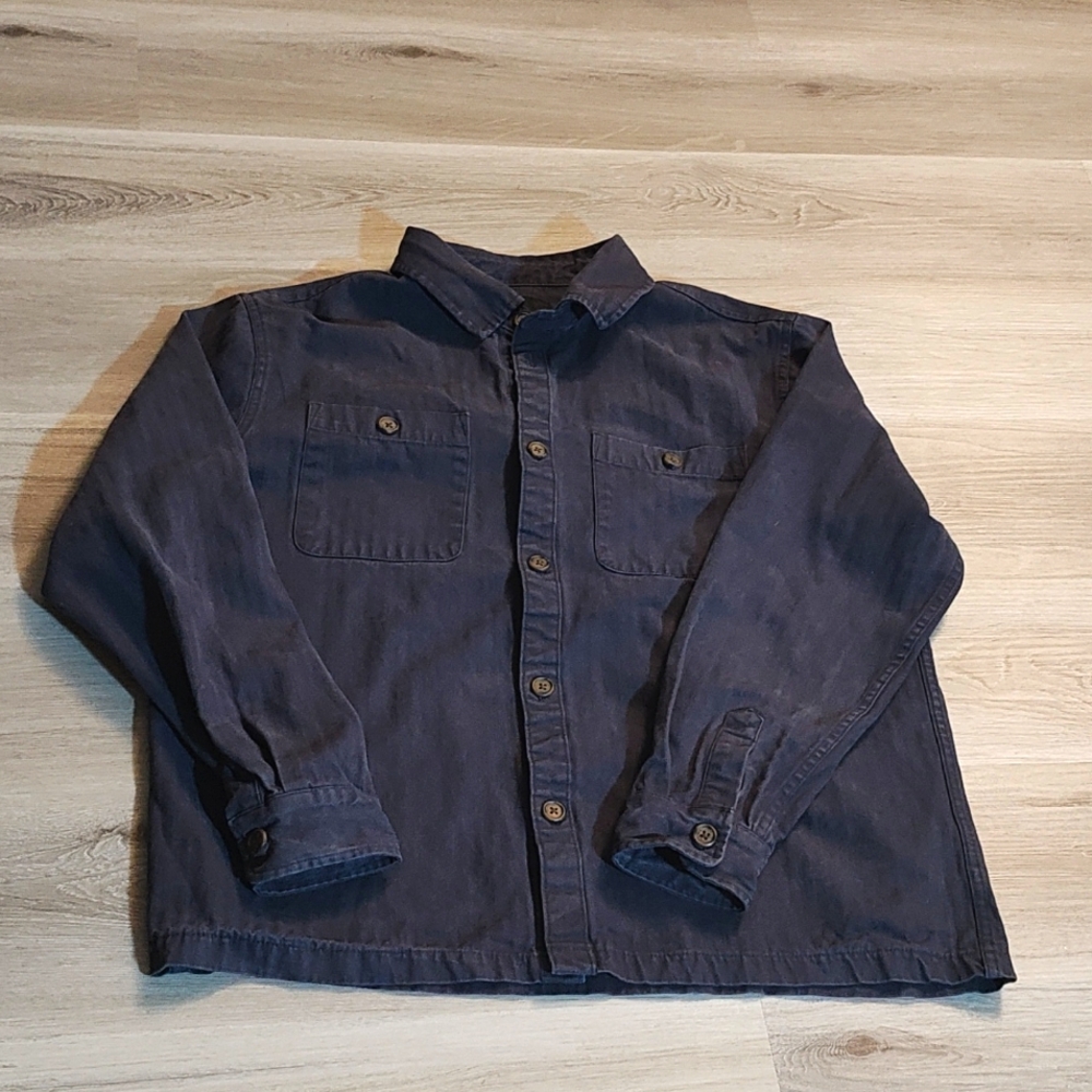 **5/$25** Cotton on Men's Navy Blue Shacket